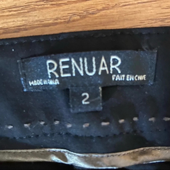 💥5/$25 Renuar women’s black pants in size 2 - Picture 4 of 9